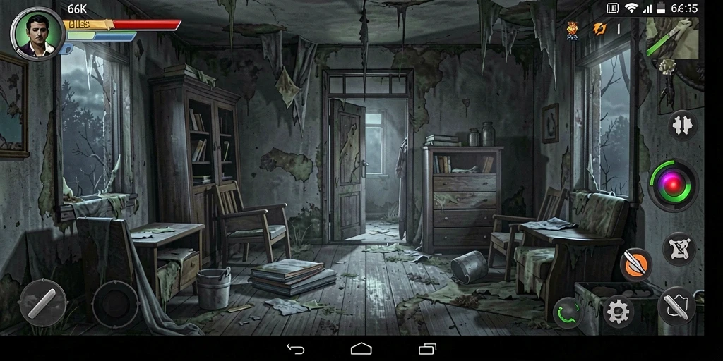 Gameplay mencekam dengan suasana Horror yang mendebarkan.