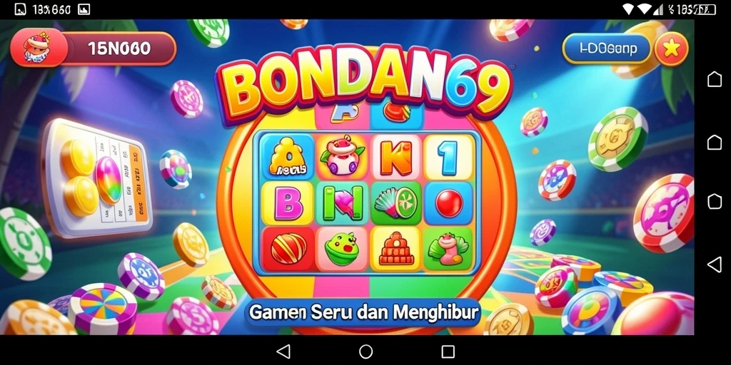 Screenshot permainan BONDAN69 yang menampilkan keseruan Bingo.