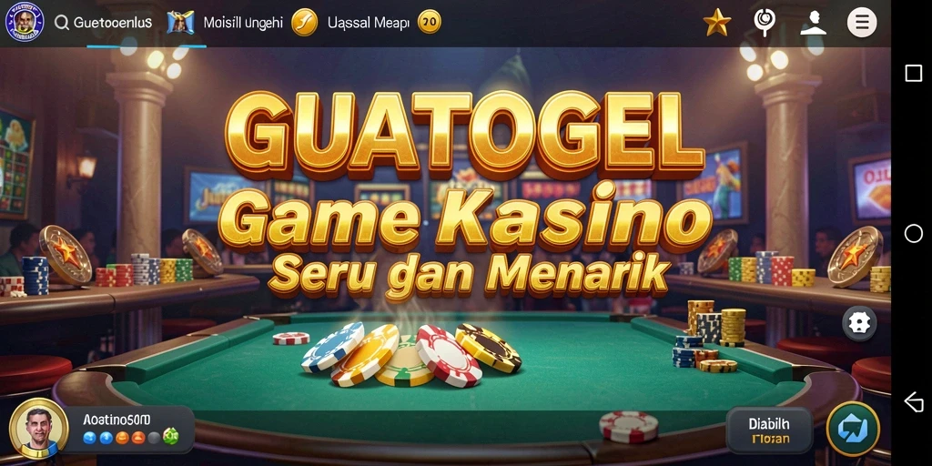 Tampilan gameplay GUATOGEL yang menarik dan mengasyikkan.