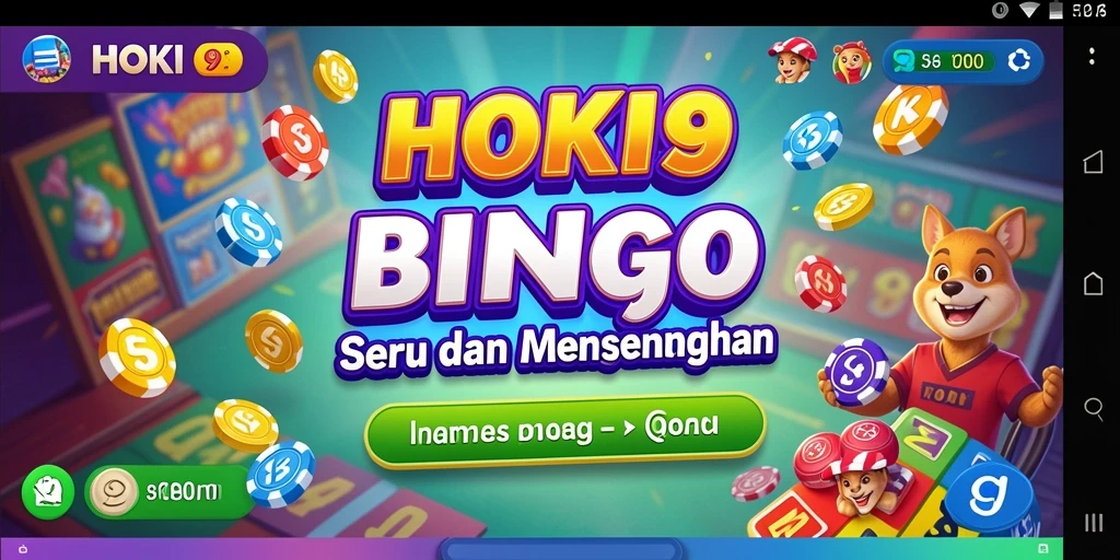 Tampilan gameplay HOKI9 yang menarik dan interaktif.
