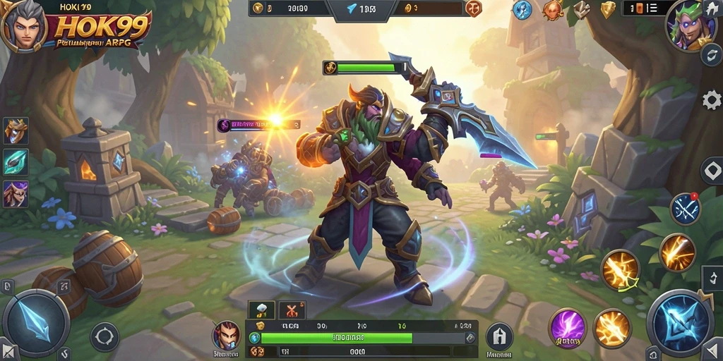 Tampilan gameplay seru di HOKI99 dengan aksi petualangan yang mendebarkan.
