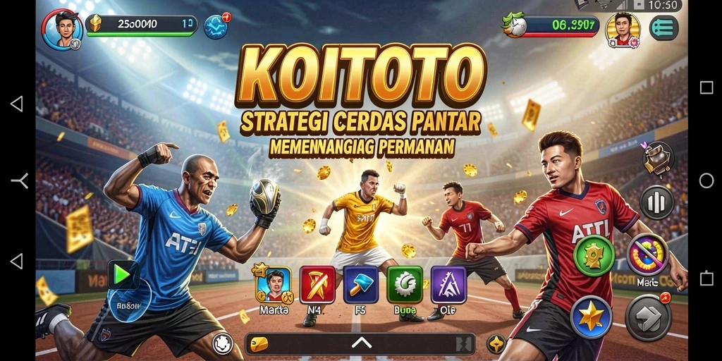 Tampilan gameplay KOITOTO yang penuh aksi dan strategi.