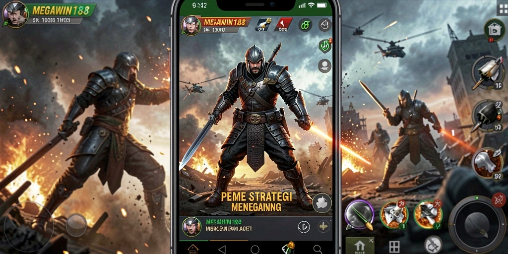 Tampilan gameplay seru di MEGAWIN188 dengan aksi strategis.