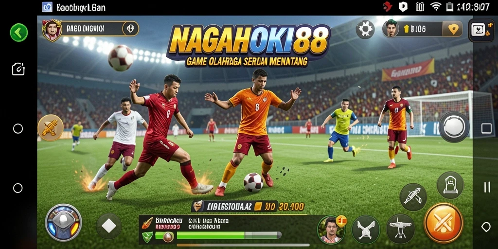 Tampilan seru dari permainan olahraga NAGAHOKI88 yang penuh aksi.