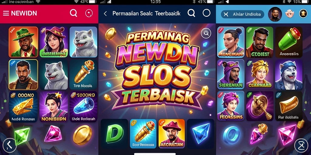 Tampilan gameplay Slot yang menika di NEWIDN.
