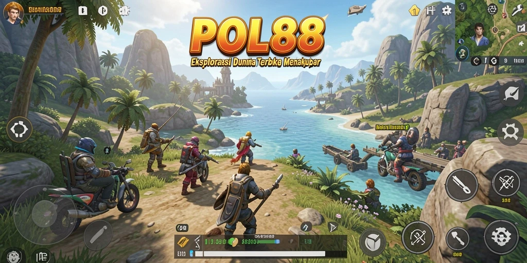 Gameplay POL88 yang penuh petualangan di dunia terbuka.