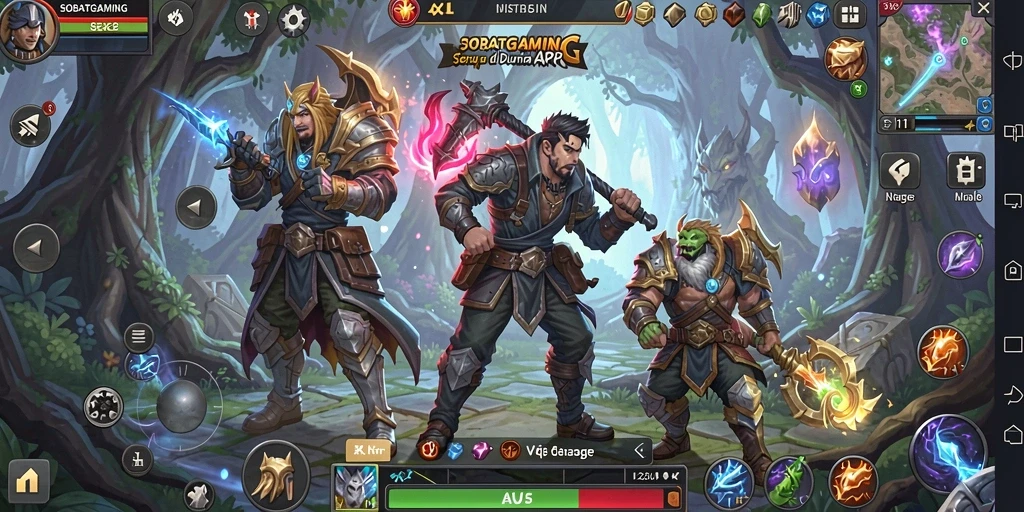 Tampilan gameplay menarik dalam petualangan SOBATGAMING.
