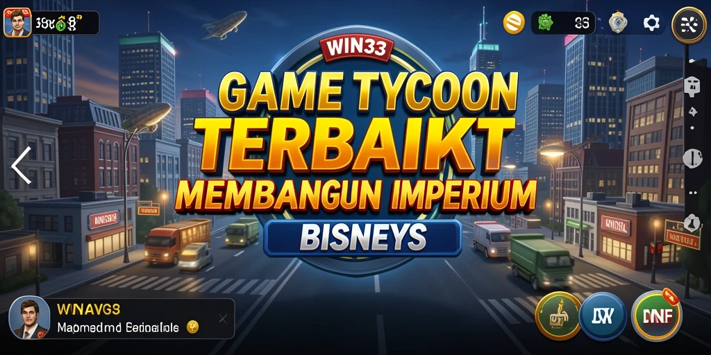 Gameplay seru dan interaktif dalam WIN33 yang menggambarkan keseruan Tycoon.